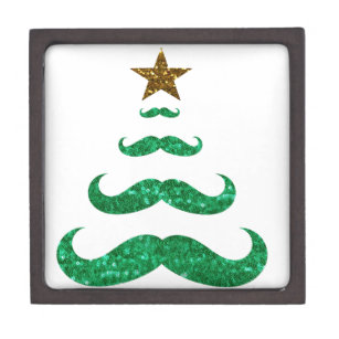 Mustache christmas gift box Mustache christmas gift box